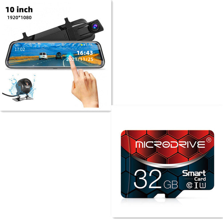Front and Rear Dual Recording Rear View Mirror Dash Camera