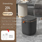 Smart Trash Can With Lid For Bedroom And Living Room Kitchen Storage B