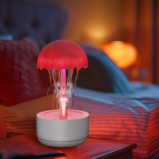 Jellyfish Humidifier Fragrance Diffuser Colorful Night Light Heavy Fog