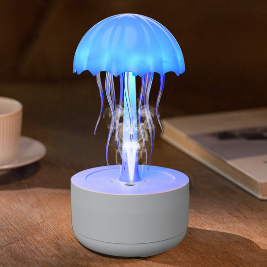 Jellyfish Humidifier Fragrance Diffuser Colorful Night Light Heavy Fog