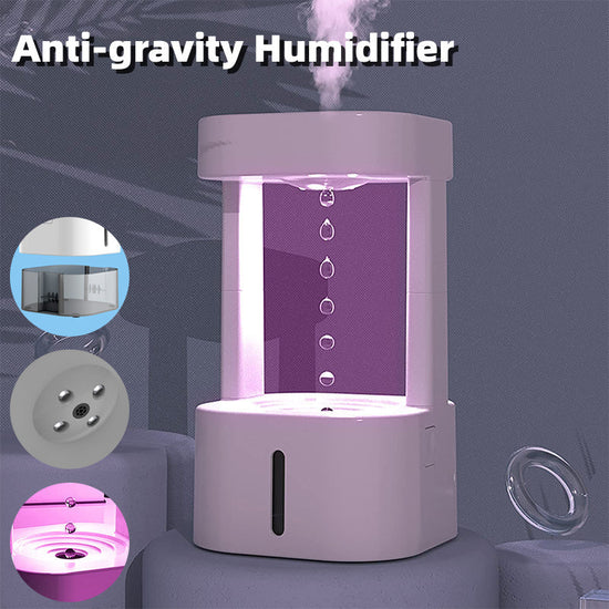 Creative Anti-gravity Water Drop Humidifier Air Conditioning Mist Spra